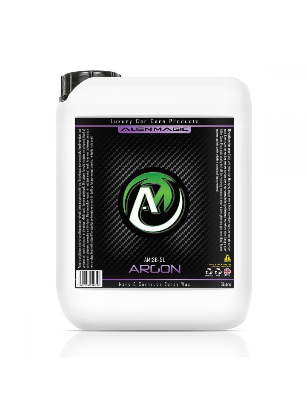 Argon Nano & Carnauba Spray Wax Alien Magic Luxembourg